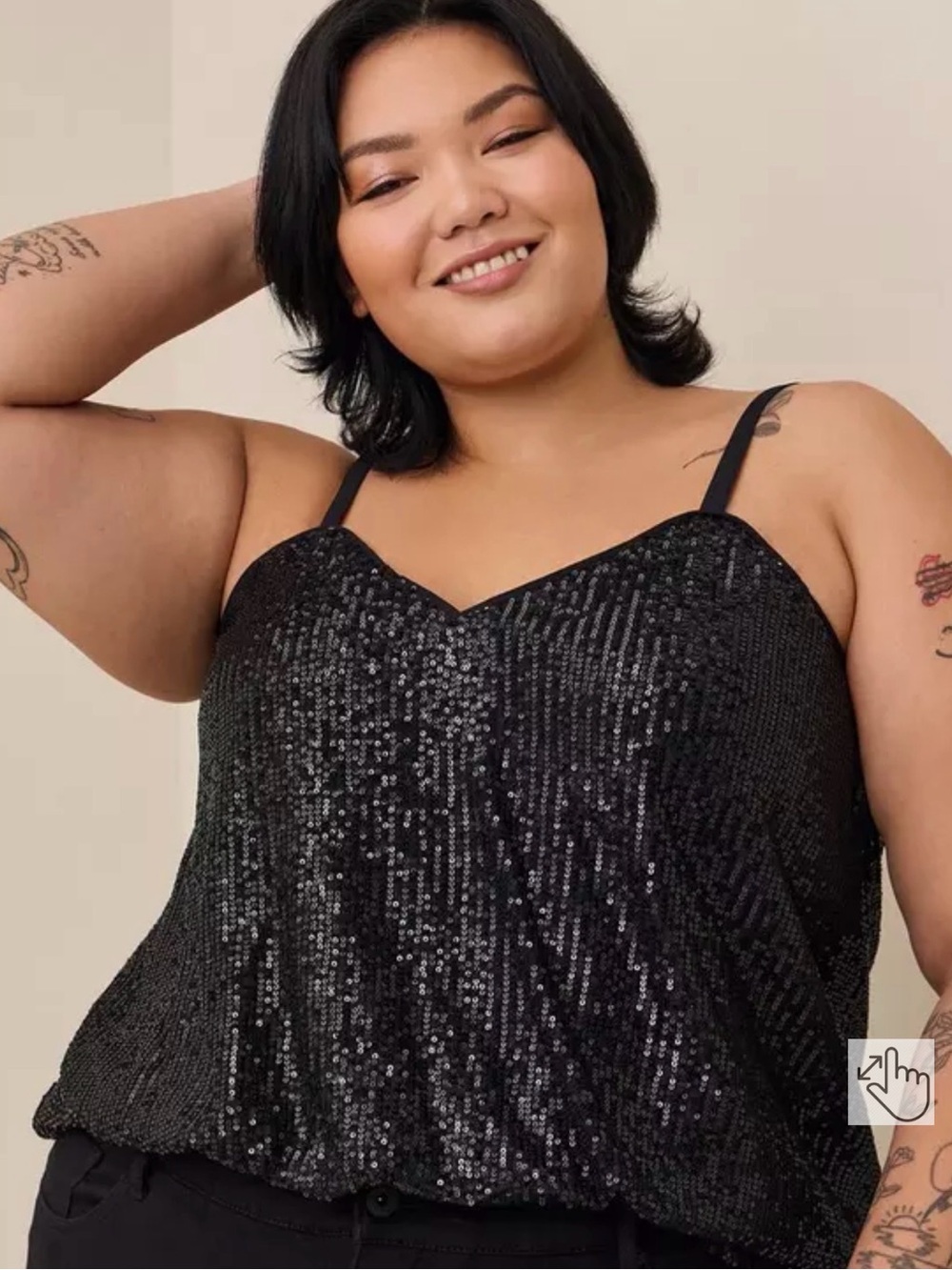 Torrid Sophie sequin cami